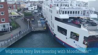 MoorMaster™ automated mooring for Wightlink RoPax ferries [upl. by Rasia]