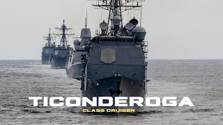 The Warship That Leads the Fleet  TiconderogaClass Cruiser’s Commanding Presence [upl. by Lennahc]