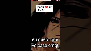 Itachi te amoooooo akatsuki itachi itachiuchiha naruto anime demorou nflopaa ofc edits vrl [upl. by Nrublim]