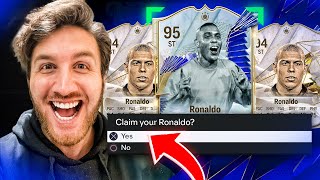 I Packed R9 Ronaldo from a Compensation 91 Icon Player Pick [upl. by Klayman]