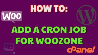 How to add a Cron Job for Woozone WZone [upl. by Waring]