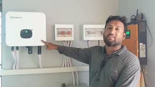 Growatt 15 Kw Inverter complet Installation [upl. by Tindall95]