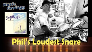 Phil Collins Loudest Snare Drum Ever Recorded  MusicGeology [upl. by Calise]