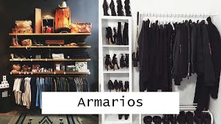 50 Ideas de Armarios para espacios pequeños Ideas para crear tu Armario Ideal [upl. by Snilloc]