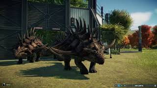 Jurassic World Evolution  JWA Ports  Ankyntrosaurus [upl. by Enerual]