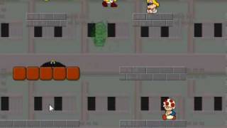 Lets Play A Koopas Revenge Bowsers Castle Level 2 [upl. by Essilem]