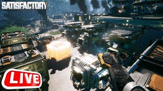 🔴LIVE  Time to SINK some more time into the factory  Satisfactory [upl. by Pierette]