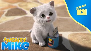 Mighty Mike 🐶 White Cat 😻 Episode 161  Full Episode  Cartoon Animation for Kids [upl. by Struve]