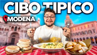 Provo il CIBO TIPICO a MODENA Emiliano e Modenese [upl. by Nelsen]