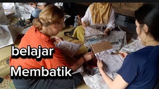 WISATA EDUKASI MERAPI SIRING KIDUL BELAJAR MEMBATIK wisatajogja [upl. by Jammal]