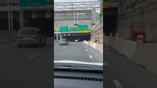 Ville Marie Tunnel Montreal montreal tunnelroads vacation travel drive familytime longdrive [upl. by Eehc]