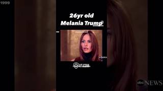 Heres a Clip of Melania Trump at Age 26 [upl. by Eiramaneet414]