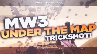 UNDER THE MAP TRICKSHOT MW3 Plutonium IW5 w 12 KILLCAMS [upl. by Anrahc655]