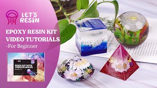 LETS RESIN Epoxy Resin Kit Diamond Resin CraftsResin Jewelry Making Kit for Beginners [upl. by Adella]