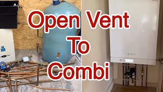 How To Convert A Heat Only Boiler To A Combi Boiler  Central Heating [upl. by Ennoryt]