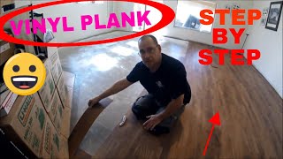 VINYL PLANK FLOORING INSTALLATION [upl. by Squier89]