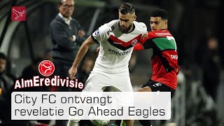 Almere City FC treft sterk presterend Go Ahead Eagles  AlmEredivisie 10 [upl. by Nivk]