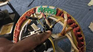 5000w hub motor cable repair [upl. by Armitage]