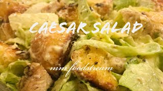 Caesar Salad Recipe  Salad dressing without anchovies [upl. by Flore467]