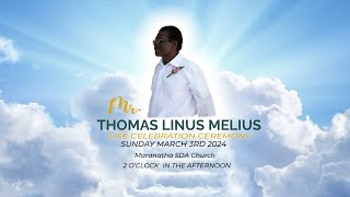 The Life Celebration Ceremony of Thomas Linus Melius [upl. by Idalina]