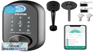 VEVOR Smart Lock 5in1 Smart Door Knob Keyless Entry Door Lock Review [upl. by Chastain]