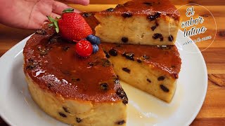 🔴Como hacer Budin de Pan 💕Casero Fácil y RicoEl sabor latino [upl. by Refinej]