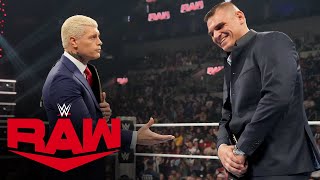 Cody Rhodes and Gunther come facetoface Raw highlights Oct 14 2024 [upl. by Larentia]