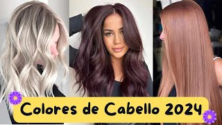 Tendencia Colores de Cabello 2024 [upl. by Imehon]