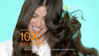 Garnier Fructis Grow Strong Hair Ad 30s [upl. by Anigal]