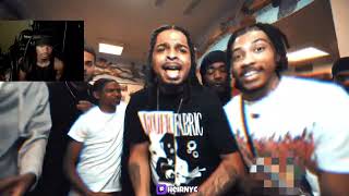 GOTTI BLU x D MUNNA 1HUNNA x KAY GLIZZ  DGAF Shot by klovizionz OFFICIAL MUSIC VIDEO REACTION [upl. by Anaeda]