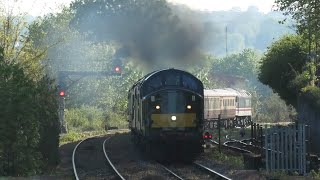 37521  37667 TnT 47828  English Riviera Express in Bristol 040524 [upl. by Onitnas]