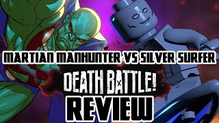 Martian Manhunter VS Silver Surfer DEATH BATTLE Review [upl. by Henson]