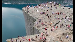 Hike to Preikestolen Pulpit Rock in Norway [upl. by Ruscio]