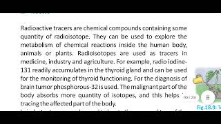 Physics Class 10th Radioisotopes and their uses [upl. by Ahsini]