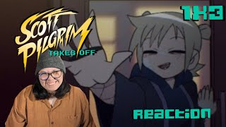 Scott Pilgrim Takes Off Ep3  Ramona Rents a Video  REACTION [upl. by Gnauq]