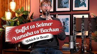 Top 4 Clarinets Money Can Buy Buffet XXI vs Selmer vs Yamaha vs Backun [upl. by Beuthel]