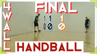 Final 4 Wall Handball Small ball Doubles Tournament at LA Fitness in Lake Success NY [upl. by Llennehc421]