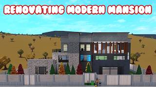 Renovating The Ground Floor Of My Modern Mansion [upl. by Bobbee]