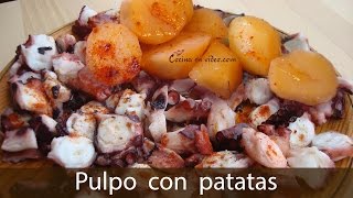 Cómo cocer Pulpo con patatas  Tonio Cocina [upl. by Jeremy541]