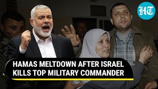 Hamas Roars After Israel Kills Top Commander Ayman Nofal In Gaza ‘Barbaric Zionist Bombing…’ [upl. by Aicenad]