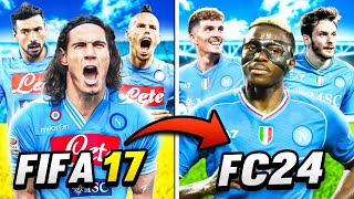 CARRIERA ALLENATORE CON IL NAPOLI da FIFA 17 fino a FC 24 [upl. by Kistner]