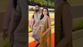 Most Pretty women shefali jariwla with husband snapped At Diwali party shefalijariwala shorts [upl. by Emyaj]