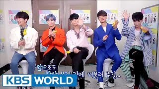 Interview with SHINee at their fan meeting Entertainment Weekly  20170529 [upl. by Fremont]