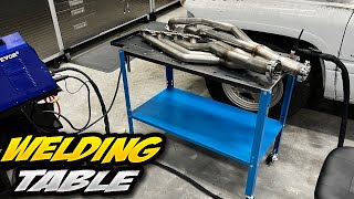 VEVOR Portable Welding Table REVIEW [upl. by Nisior]