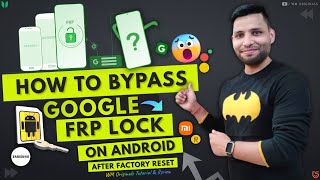 How To Bypass Google FRP Lock On Any Android Phone after factory reset 2023 Samsung FRP Bypass [upl. by Fabri]