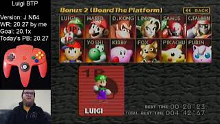 Luigi Board the Platforms in 2023 J [upl. by Meehahs]