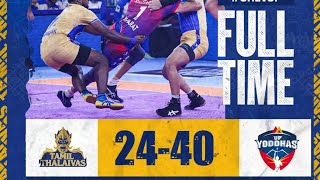 Pro Kabaddi 2024 Today Match Highlights Tamil Thalaivas vs Up yoddhas PKL Season 11 highlights [upl. by Redan]