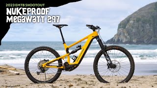 2023 EMTB Shootout Nukeproof Megawatt 297 Review emtb loamwolf [upl. by Prichard342]