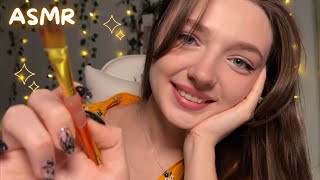 ASMR 😴 Can I draw on your face 🎨 [upl. by Trocki190]