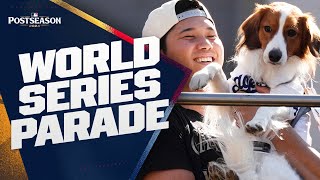 WORLD SERIES PARADE Highlights from the Dodgers parade to celebrate their championship [upl. by Leandro]